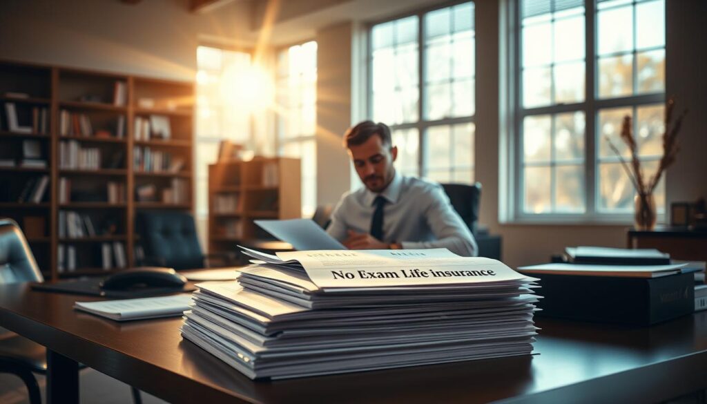 no exam life insurance